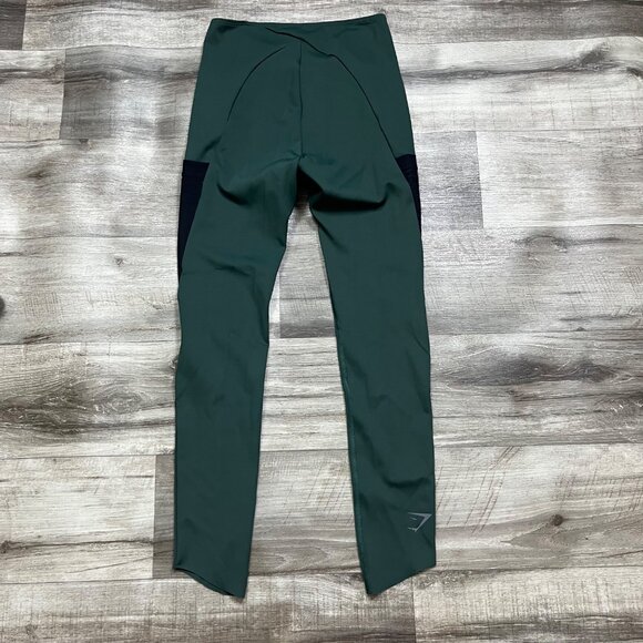 Gymshark Athletic Venture Leggings Obsidian Green NWT Women’s Size M - Picture 2 of 9